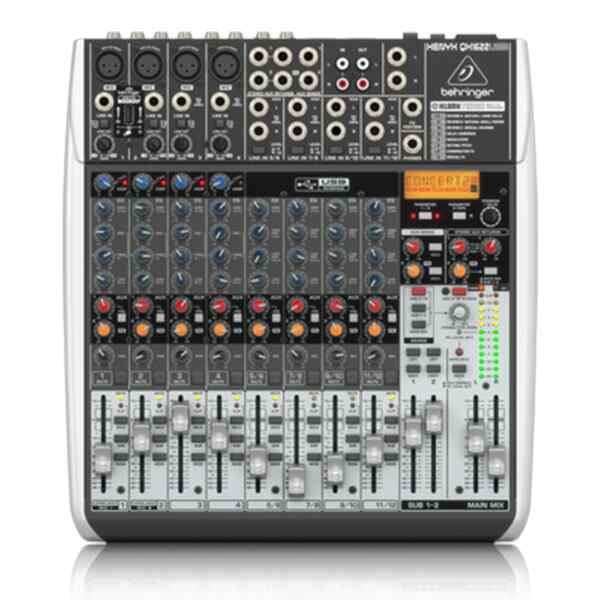 Consola de 16-ENTRADAS (4-XLR) 2/2-BUSES QX1622USB - Behringer-0