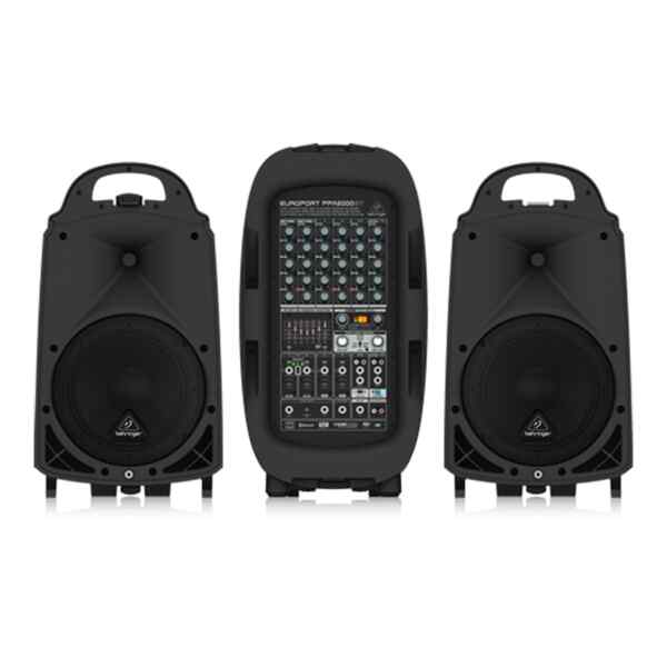 Sistema PA portátil 2000-Watts EUROPORT PPA2000BT - Behringer-0