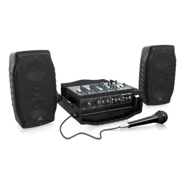 Sistema de amplificacion portatil,200-Watts 5-Canales PPA200 - Behringer-0