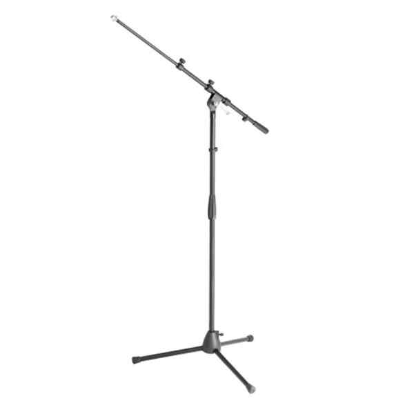 Stand con boom telescopico para microfono | S6B - Adam Hall-0