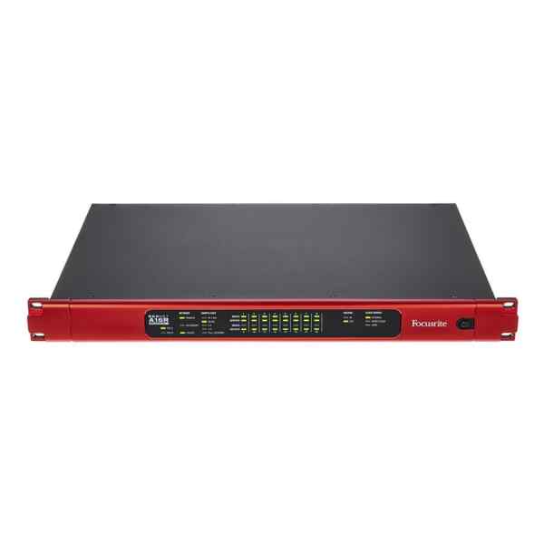 Interfaz de audio para redes a travez de IP DANTE, A16R REDNET - Focusrite-0