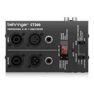 Probador de cable 8 en 1 con microprocesador | CT200 - Behringer-0