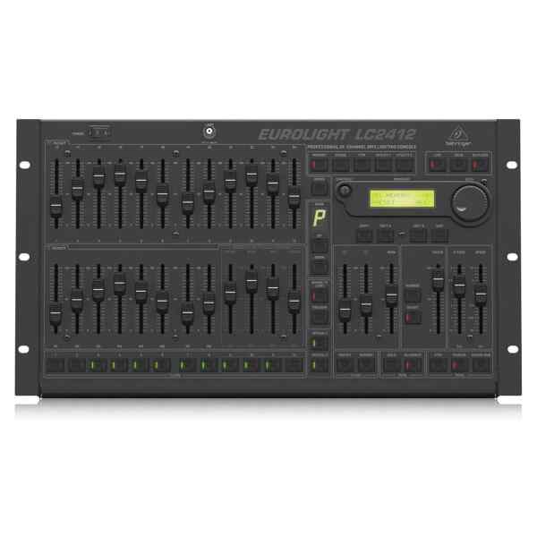 Consola Pro de iluminación DMX 24-Canales, LC2412 V2 - Behringer-0