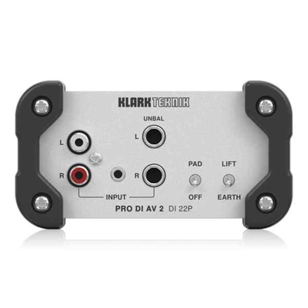Caja DI estereo pasiva | DI 22P - Klark teknik-0