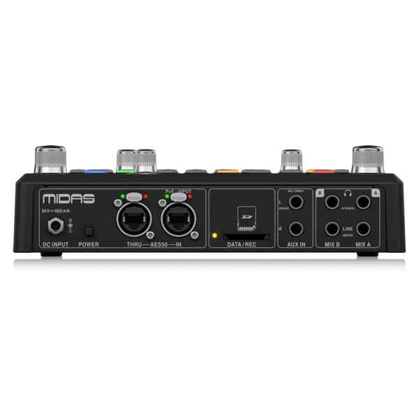 Mixer personal 48-Canales 12-Grupos y tarjeta SD, DP48 - Midas-13122