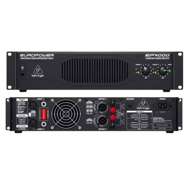 AMPLIFICADOR | 4000-Watts EP4000 EUROPOWER - BEHRINGER-12503