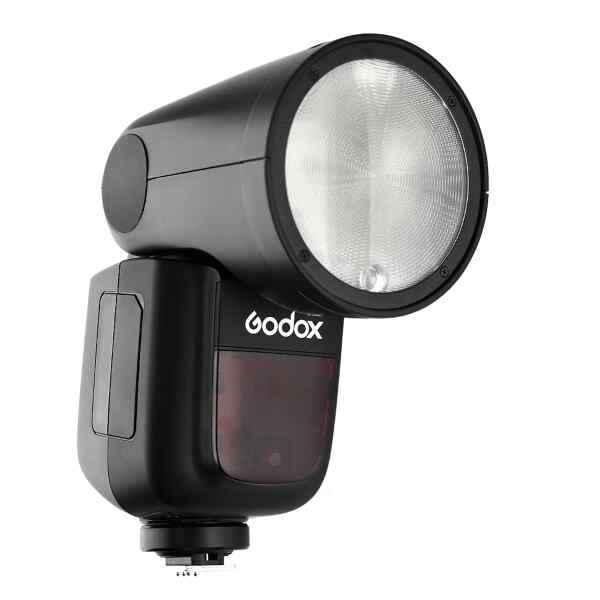 Flash redondo TTL con bateria P/Canon | V1C - GODOX-0