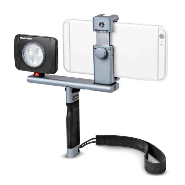 Kit de maneral, barra, adaptador y lampara | MTWISTGRIPKD - MANFROTTO-0