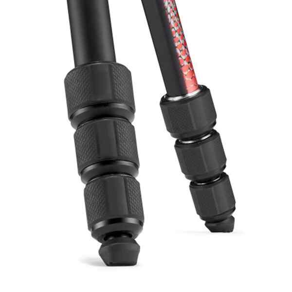 Tripode Element MII Aluminio Rojo | MKELMII4RD-BH - MANFROTTO-12416