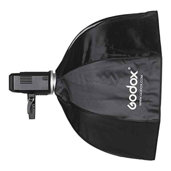 SoftBox Sombrilla con malla 95 cm con montura Bowen | SB-UE95 - GODOX-13435