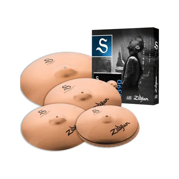 Set de platos serie s, marca Zildjian-0