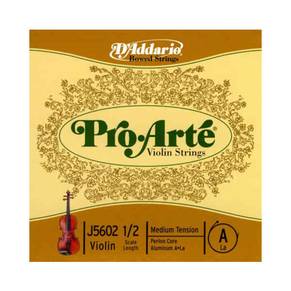 Cuerda de violín proarte 1/2 J5602 -D'ADDARIO-0