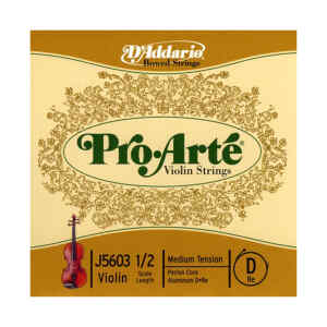 Cuerda de violín porarte 1/2 J5603 - D'ADDARIO-0