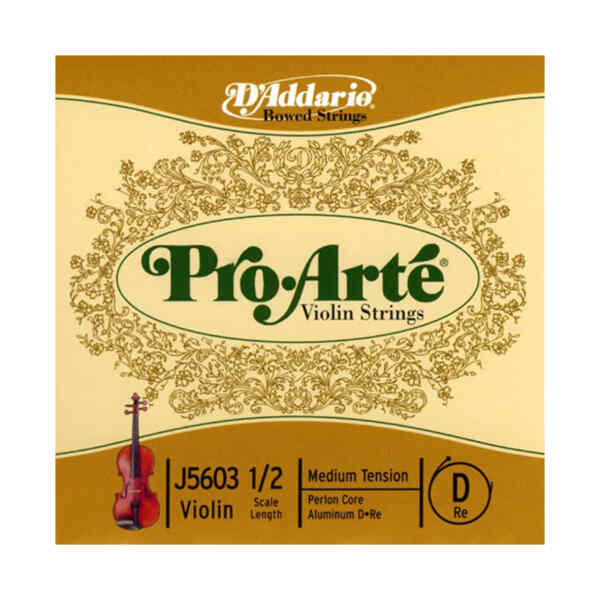 Cuerda de violín porarte 1/2 J5603 - D'ADDARIO-0