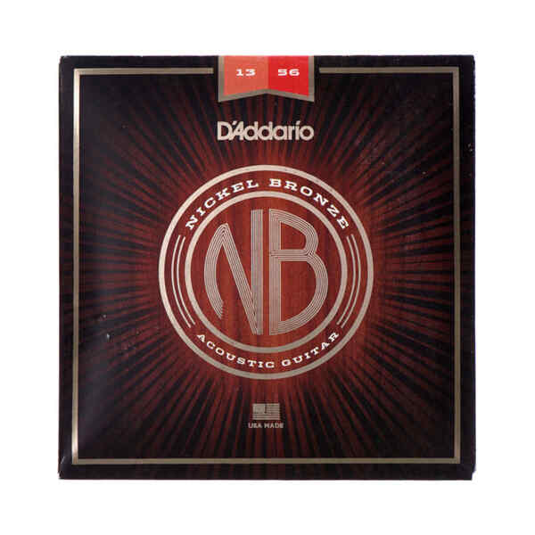 Juego de cuerdas para guitarra electroacustica NB1356 - D'ADDARIO-0