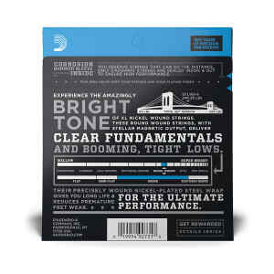 Juego bajo electrico EXL 165 6 - D'ADDARIO-0