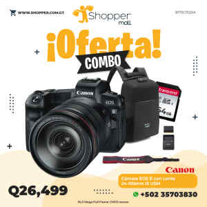 Camara EOS R 24, Lente 24-105 mm | CANON