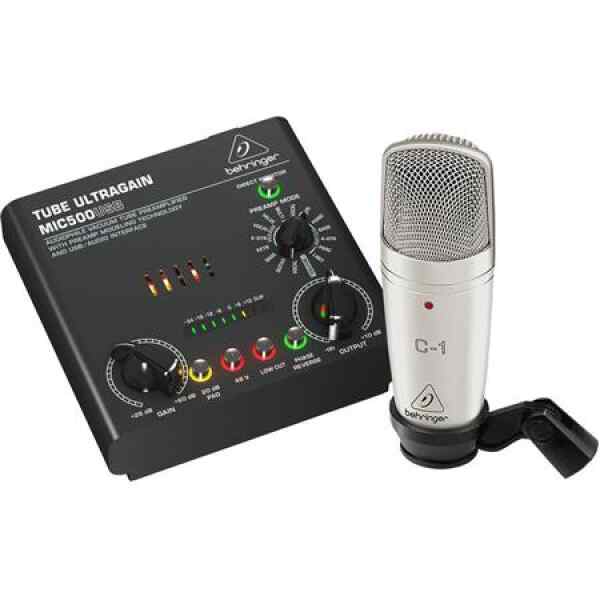 Voice Studio BUNDLE | PREAMP MIC500USB - Behringer-0