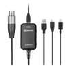 Cable Adaptador de XLR a USB y LIGHTING | BY-BCA70 - Boya-0