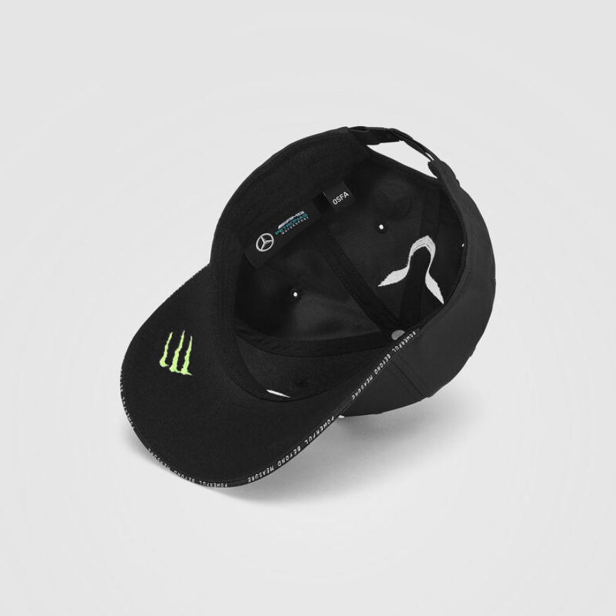Cappello Mercedes AMG F1 Ufficiale - Lewis Hamilton 44 | Baseball Cap In Poliestere Per Tifosi - Foto 4