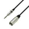 Cable para microfono XLRM - JACK 6.3 mm STEREO | K3BMV0300 - ADAM HALL-0