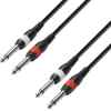 CABLE DE AUDIO DE 2 JACKS 6.3 | K3TPP0300 - ADAM HALL-0