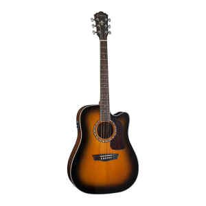 Guitarra acustica  |  HD10SCETB  – WASHBURN