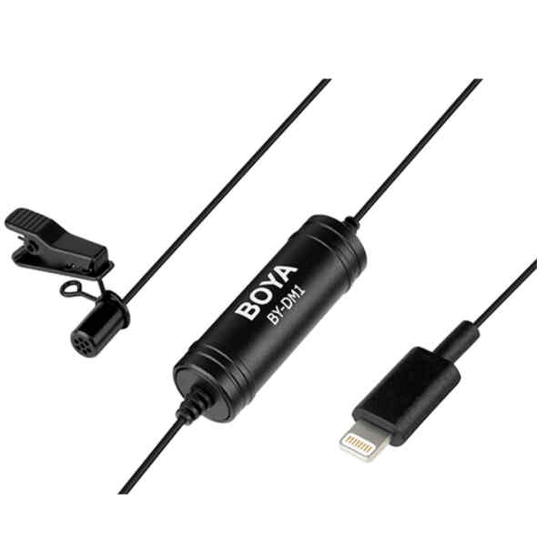 Microfono de Solapa para IOS LIGHTING | BY-DM1 - BOYA-13606