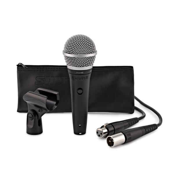 Micrófono Cardioide dinámico con cable XLR, PGA48-XLR - Shure-13849