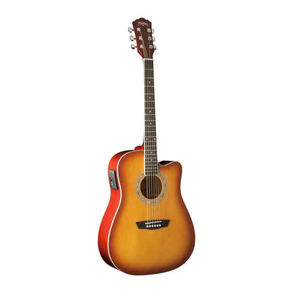 Guitarra electro-acústica con Funda WA90CETS - Washburn-14061