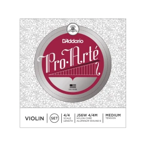 Juego de cuerdas para violín J56W proarte-D'addario-0