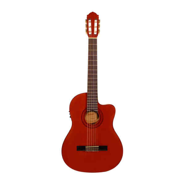 Guitarra electroclasica C/Funda | CG44CEQAM - ASHTON-0