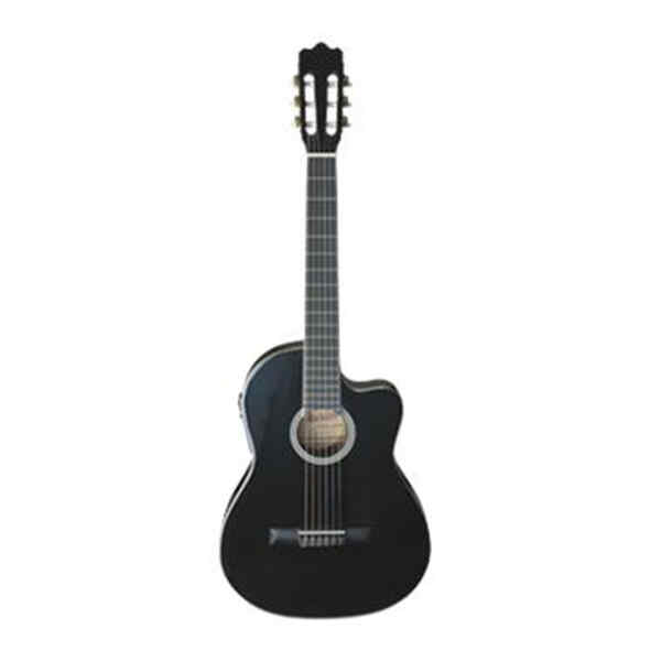 Guitarra electroclasica C/Funda | CG44CEQBK - ASHTON-0