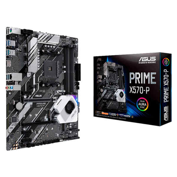 Motherboard PRIME X570-P Socket AM4 4xDDR4 ATX - ASUS -0