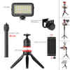 Kit de video para telefono incluye MM1+ y LUZ LED | BY-VG350 - BOYA-15573