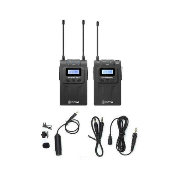 Microfono inalambrico de solapa 1TX Y 1RX | BY-WM8-PROK1 KIT - BOYA-15598