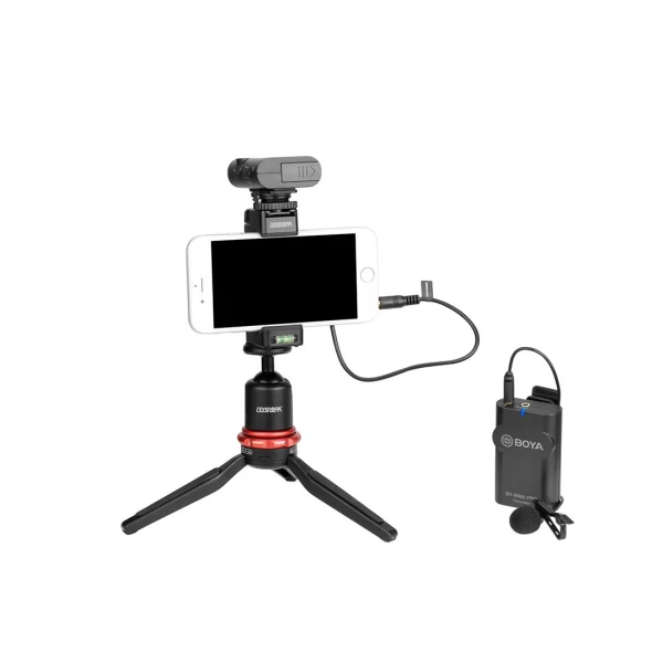 Microfono inalambrico de solapa 1TX Y 1RX P/TEL/DSLR | BY-WM4 PRO - BOYA-15595