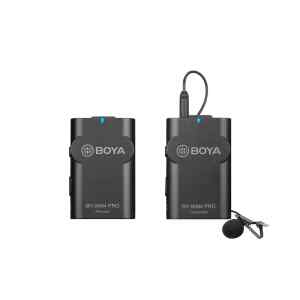 Microfono inalambrico de solapa 1TX Y 1RX P/TEL/DSLR  |  BY-WM4 PRO – BOYA