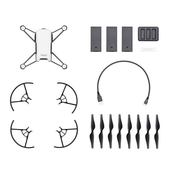DRON TELLO WHITE BOOST COMBO | 2 BATERIAS + HUB - DJI -0