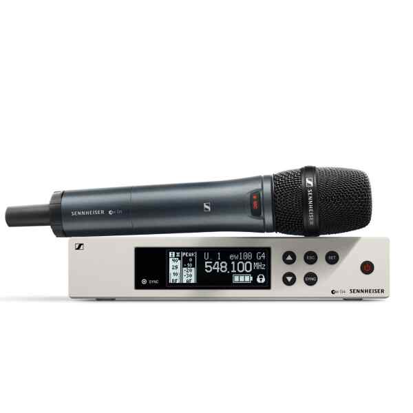 Sistema inalambrico de micrófono de mano con switch | EW100G4-845S-A1 - SENNHEISER-0