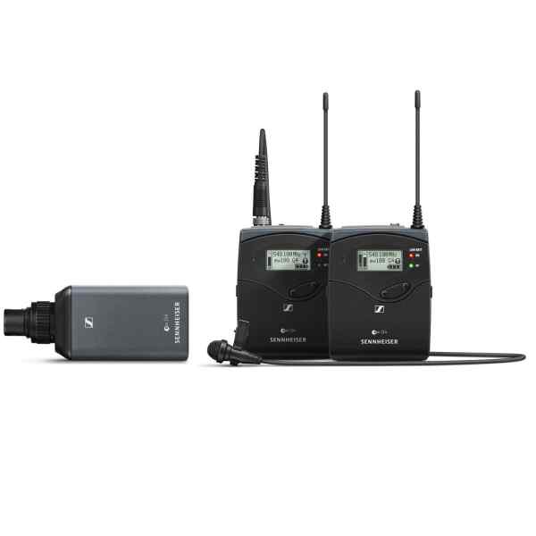 Sistema inalambrico ENG para videocamaras / de solapa y base para microfono de mano | EW 100 ENG G4 A1 - SENNHEISER-0