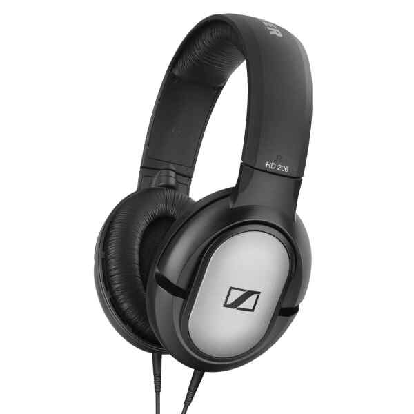 Audifonos OVER EAR negros 24Ω | HD206 -SENNHEISER-0