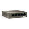 Switch de 5 puertos 4 PoE 10/100 | TEF1105P-4-63W - TENDA-15629