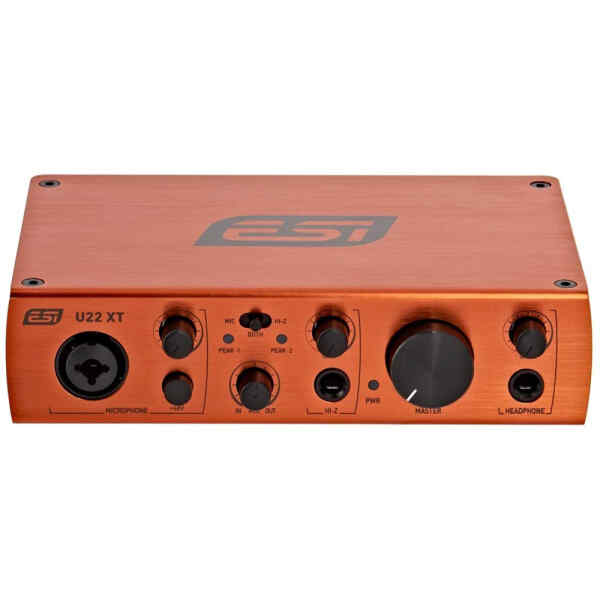 KIT de grabacion C/ Interface MAYA22, MIC EXTRA 10 y audifono | U22 XT - ESI-24063