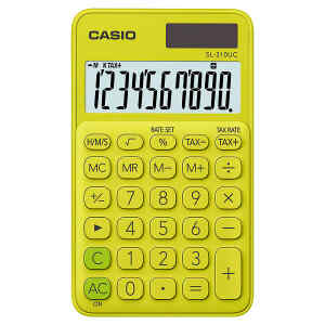 Calculadora portatil | SL-310UC-YG - CASIO-0