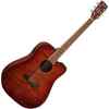 Guitarra Electroacustica con funda | AD890MBCF NAT - CORT-0