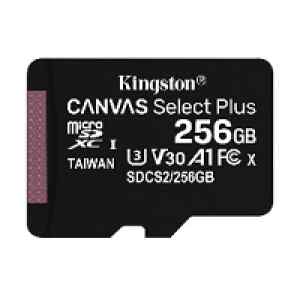 Kingston – Flash memory card – microSDHC – 256 GB – Canvas Select Plus