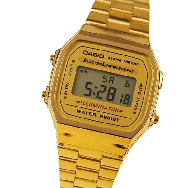 Reloj digital de metal | A168WG-9WDF - CASIO-16941