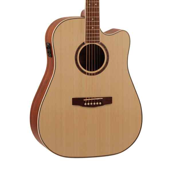 Guitarra Electroacustica con funda | AD890CF NT - CORT-18162