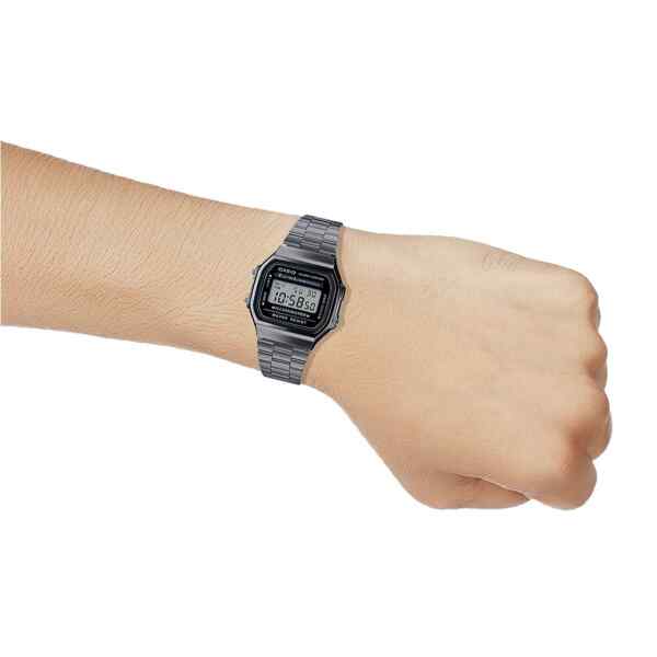 Reloj digital de metal l CASIO-16953